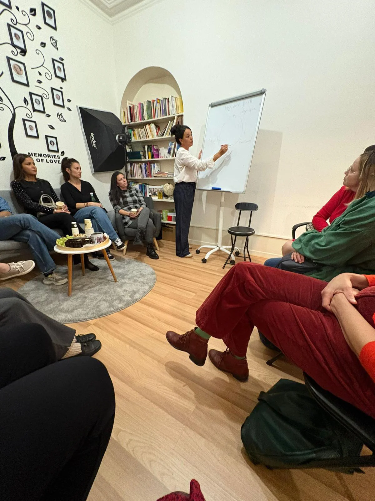Atelier hypnose en groupe au CLAFG